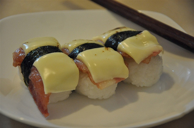 培根芝士寿司一份两个