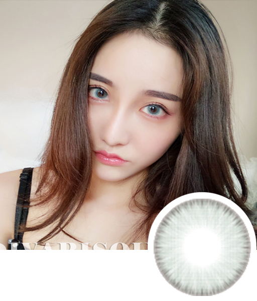 divabisou ice dew冰露系列 灰绿色 - 桔子正品美瞳网