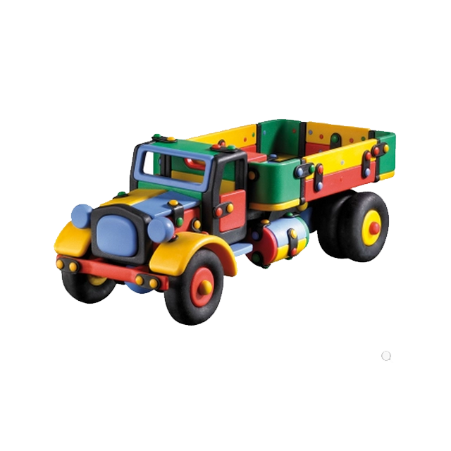 【micomic】拼贴组装/大卡车