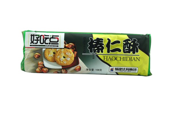 108g 好吃点 榛仁酥饼