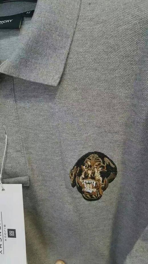 纪梵希纯棉网眼珠地经典狗头刺绣POLO衫 商品图7