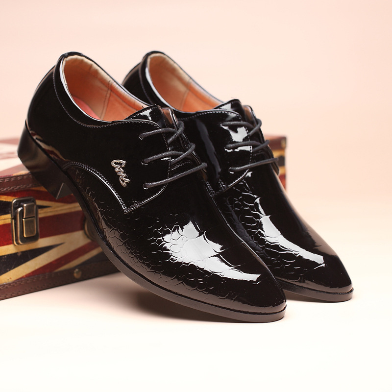 新款正装皮鞋男婚鞋(品义)
