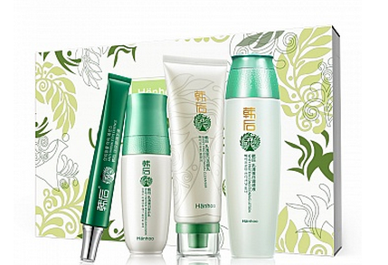 韩后(hanhoo)乳清蛋白尊享4件套