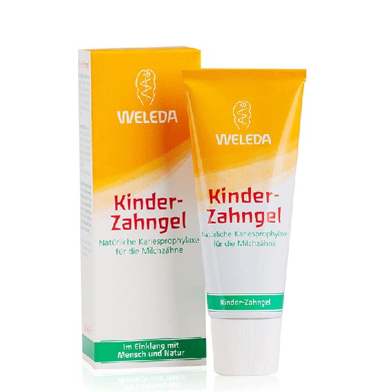 weleda childrens tooth gel, 50 ml维蕾德 儿童牙膏