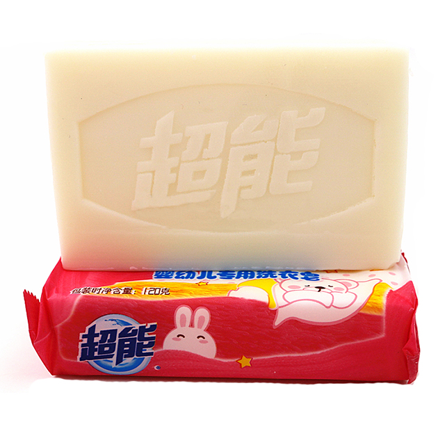 超能婴幼儿专用洗衣皂120g