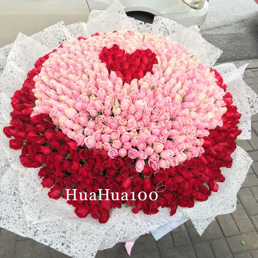 繁花深处丨999朵（红玫瑰+粉玫瑰） 商品图1