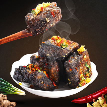 (零食)湖南特产长沙正宗香辣臭豆腐300g小包散装 臭干子零食小吃