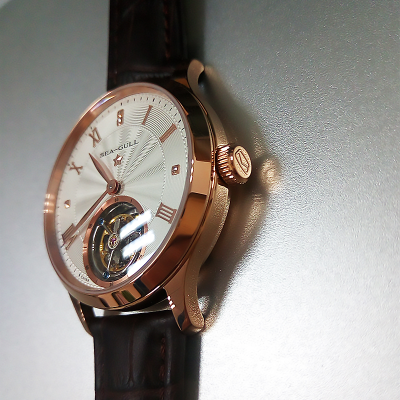 海鸥手动五星陀飞轮男表518.660