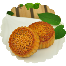 【二选一】莲蓉蛋黄月饼无蔗糖莲蓉蛋黄