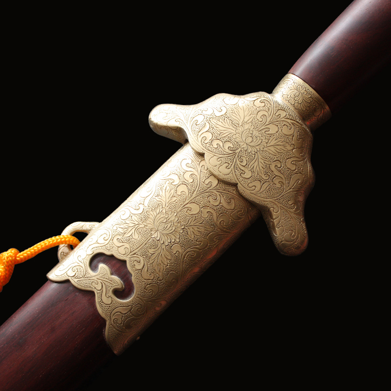 花纹钢双手剑 八卦剑 沈广隆剑铺 龙泉宝剑 长剑 武术剑 sgl-8020