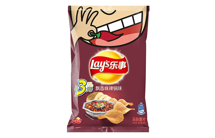 乐事劲爽浓情飘香麻辣锅味40g