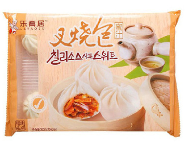 乐肴居蜜汁叉烧包300克速冻食品特色早餐叉烧肉包子点心面点