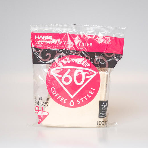 【袋装】Hario V60 咖啡滤纸 商品图0