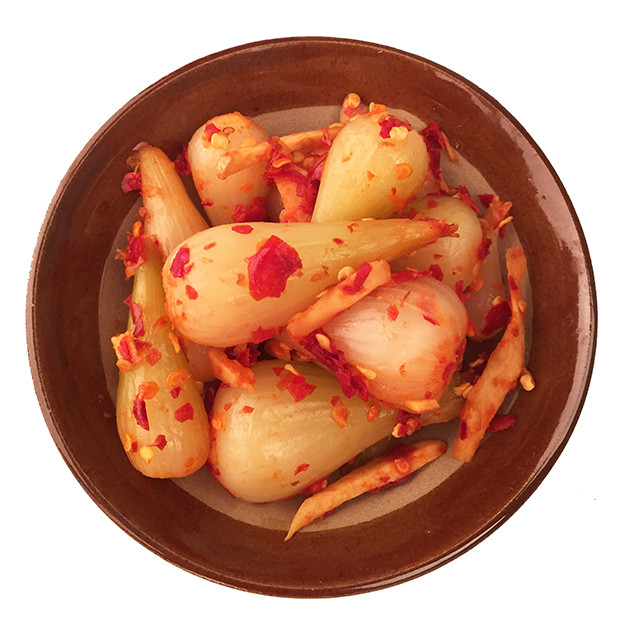 湖南特产农家自制酸辣藠头1000g