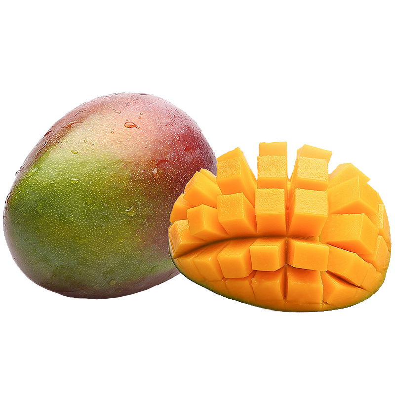 四川攀枝花芒果 吉禄芒果8斤包邮 12-18个新鲜芒果新鲜水果 - 智能商