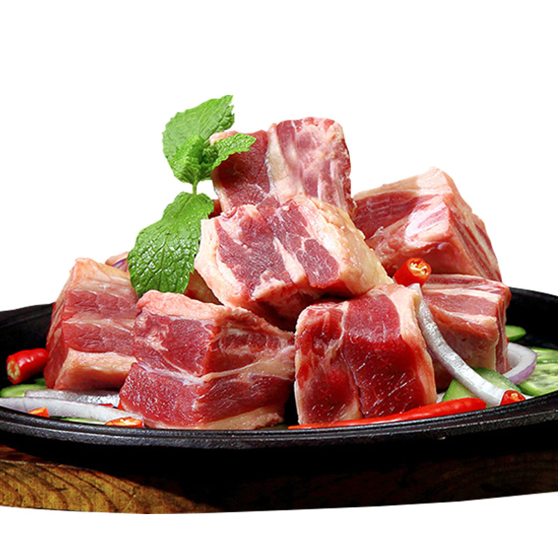 澳洲进口 牛腩肉块 1斤 500g*1袋(精选嚼劲牛胸腹肉,慢炖煮最佳)