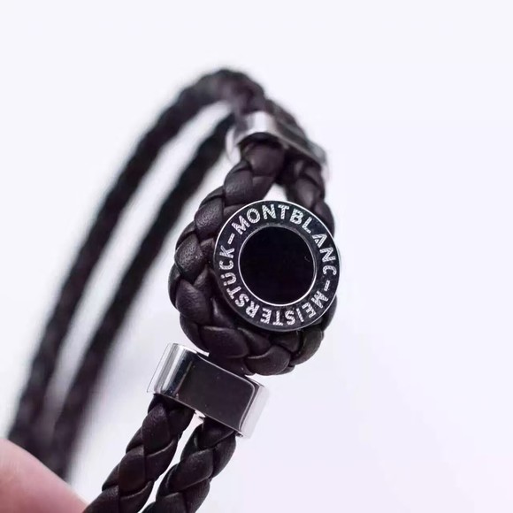 再爆牛货!MontBlanc万宝龙 时尚编织手环 代工