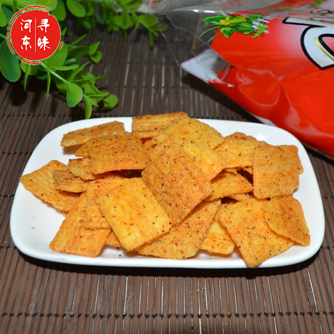 山西运城特产运乐小米锅巴180g香辣烧烤海苔牛排四味(6袋包邮)