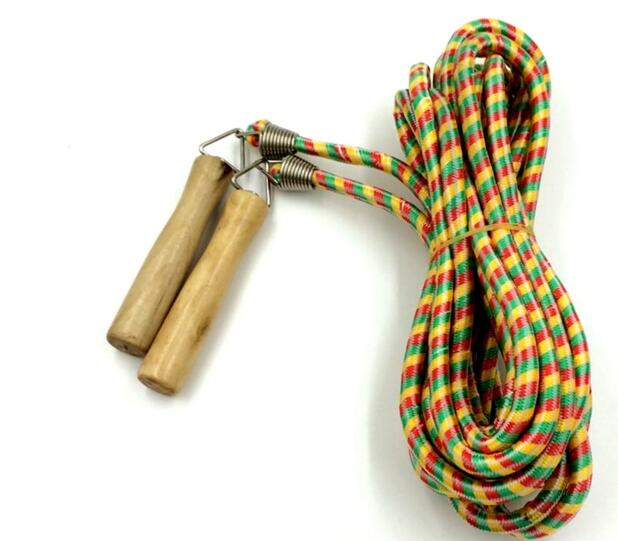 木柄尼龙长跳绳5米