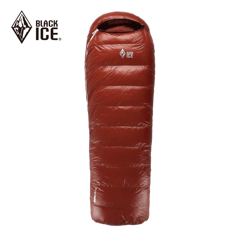 寻野装备blackice 黑冰 e1000 超轻羽绒睡袋(信封式)