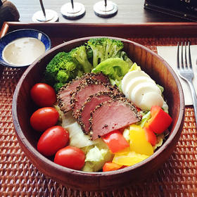 活力牛肉沙拉套餐