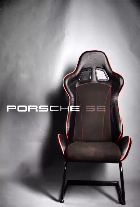 Porsche保时捷进口皮手工缝线电脑办公椅电竞