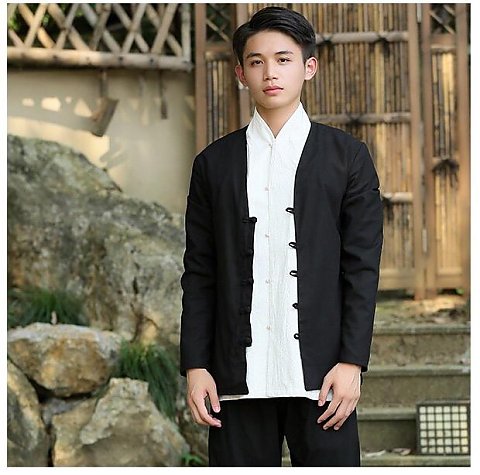 孟茹茶轩:男士茶服