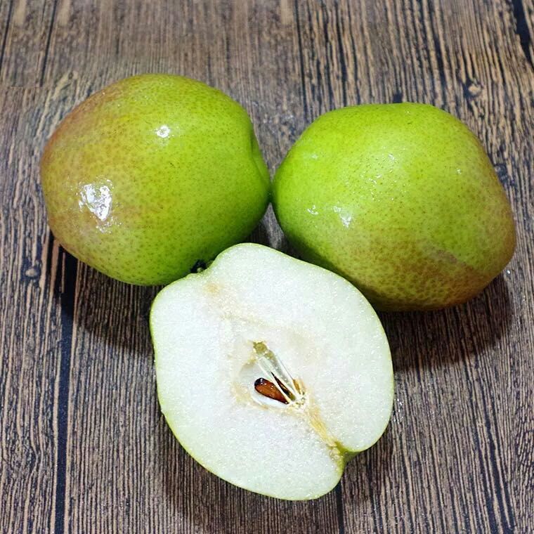 【彩啤梨12元/斤&45元/5斤】(5斤12-15个左右)果肉香酥细腻,口感清甜