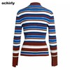 ochirly欧时力2016新女秋装撞色条纹高领针织套头衫1HJ3037570吊牌价539折后价485【待调整】 商品缩略图2