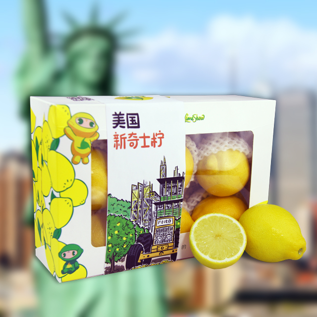 进口美国新奇士柠檬礼盒(6个装)