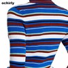 ochirly欧时力2016新女秋装撞色条纹高领针织套头衫1HJ3037570吊牌价539折后价485【待调整】 商品缩略图4