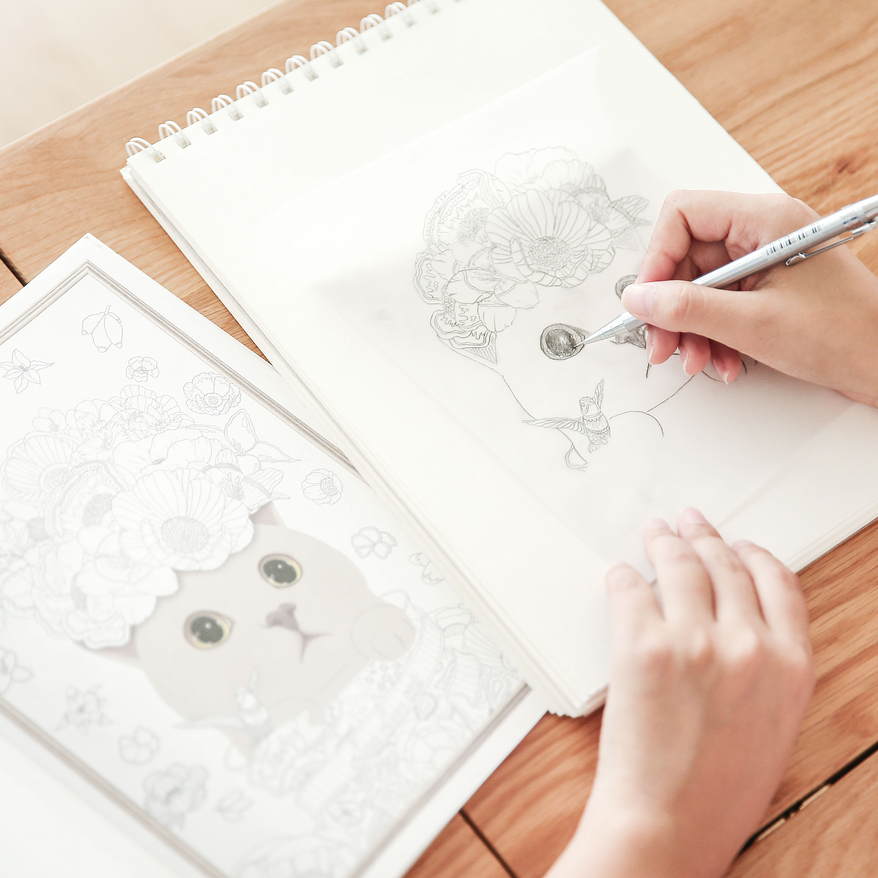 三年二班●透明手工绘画描图临摹硫酸纸 a3a4a5拷贝纸练字纸本子