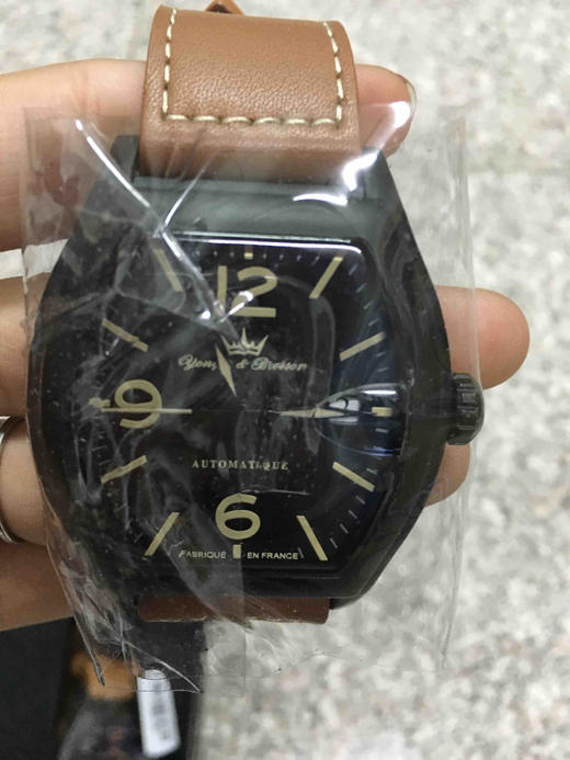 法国留学生推荐 雍家毕索机械男表 白色钢链款 皮带款  启东发货 顺丰包邮 商品图9