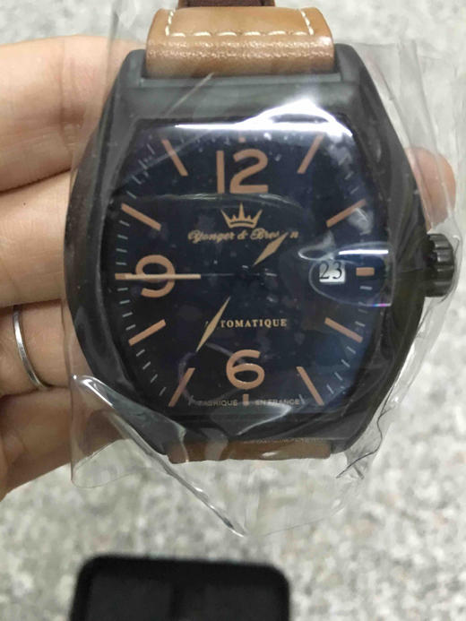 法国留学生推荐 雍家毕索机械男表 白色钢链款 皮带款  启东发货 顺丰包邮 商品图11