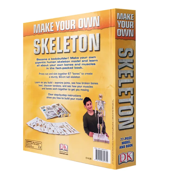 兑换 制作自己的骨架make Your Own Skeleton Dk原版儿童科普拼装图书 兑换 制作自己的骨架make Your Own Skeleton Dk原版儿童科普拼装图书