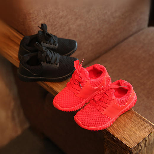 。【童鞋】新品秋款品牌男童鞋运动鞋针织儿童运动鞋韩版小红鞋 商品图0