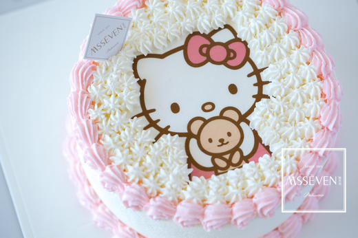 kitty--糯米纸打印蛋糕