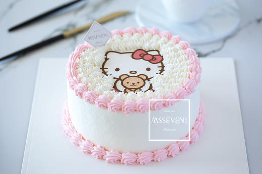 kitty--糯米纸打印蛋糕
