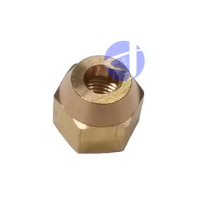 Φ6黄铜纳子 加厚 商品代码15100