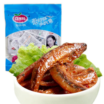 口水娃 口水鱼小鱼仔多口味大礼包480g/袋