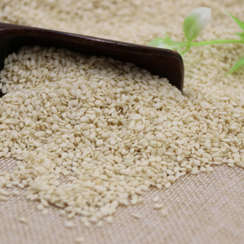 明记在心 脱皮白芝麻农家自产纯天然五谷杂粮大粒白芝麻320g