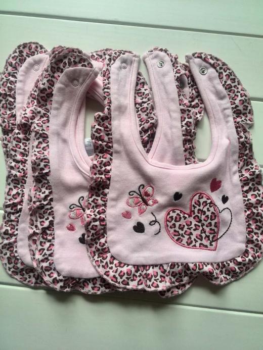 【纯棉吸水口水巾】 新生儿围嘴  口水巾 商品图2