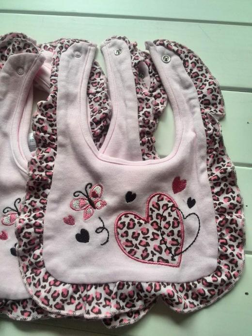 【纯棉吸水口水巾】 新生儿围嘴  口水巾 商品图1