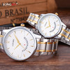 【手表】。商务石英表日历钢带表防水男款女士情侣手表 商品缩略图0