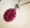 「时光.月象」隐形镶嵌红宝石钻石吊坠 商品缩略图1