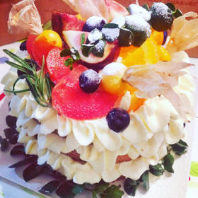 复古裸蛋糕 VINTAGE NAKED CAKE