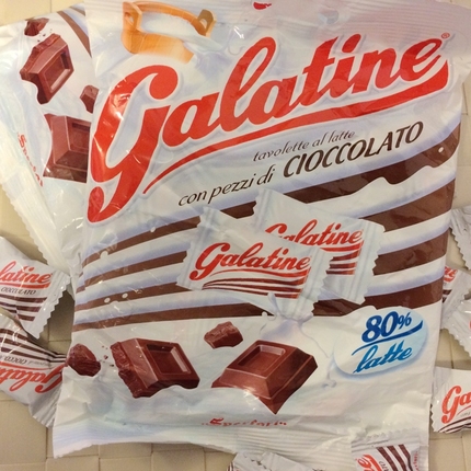 意大利galatine佳乐定/锭原味高钙牛奶片/乳片 3种口味可选