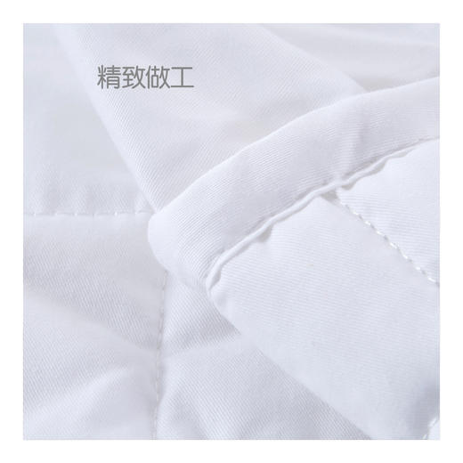 全棉抗菌透气床护垫 英威达抗菌纤维填充 商品图4