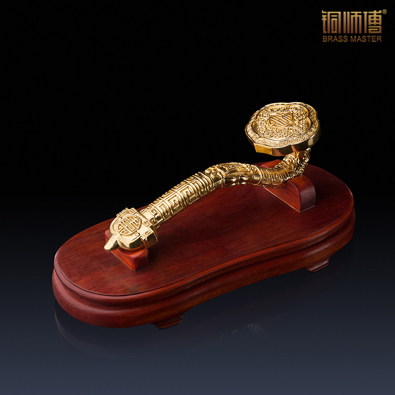 铜师傅 《金如意(金箔)》