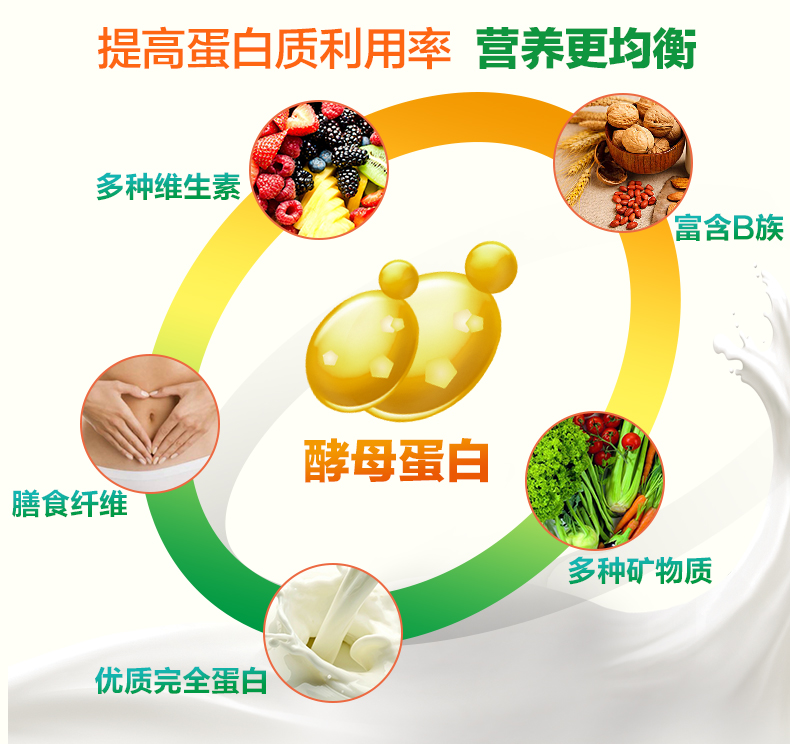 安琪纽特酵母蛋白粉(儿童型)300g